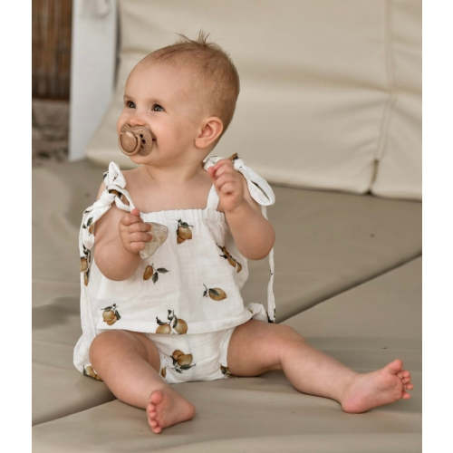Lemon Top and Bloomer Set
