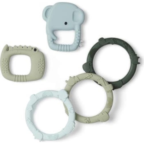 Set of 5 Teething & Grasping Toys