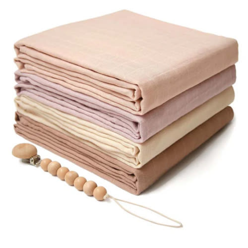 Muslin Swaddle Blanket (Neutral Natural)