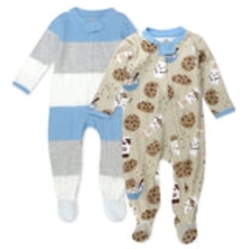 2-Pack Organic Cotton Sleep & Plays | Honest Baby Clothing
