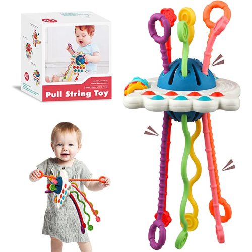 Baby Montessori Sensory Toys - Toddler Travel Toys Educational Learning Activities - Gifts for 6 9 12 18 Month Age 1 2 3 Year Old Boys Girls Birthday Infant Toys