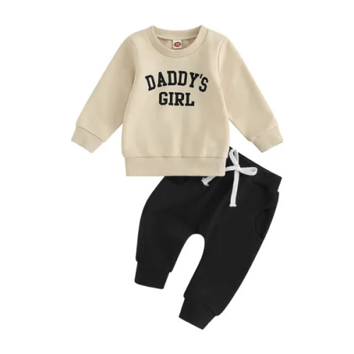 DADDY'S GIRL Joggers Outfit - Hazel & Bo