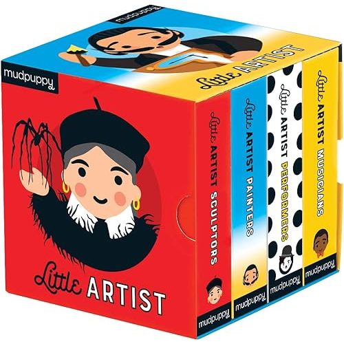 Little Artist Board Book Set Hardcover – January 15, 2019