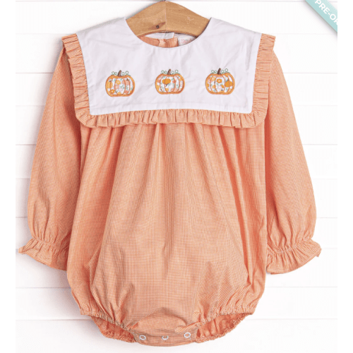 Homeland Harvest Applique Bubble, Orange – Stitchy Fish