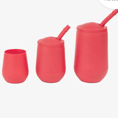 Developmental Cup Set by ezpz / Cup & Straw Training Set for Toddlers