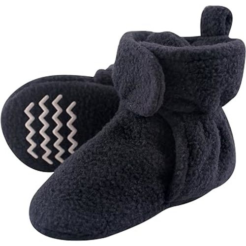 Hudson Baby Unisex-Child Cozy Fleece Booties Slipper Sock