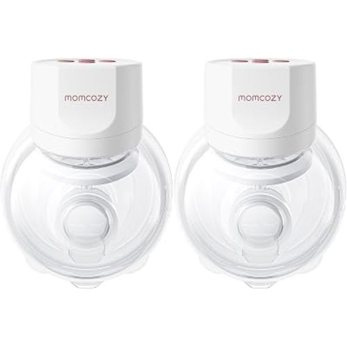 Momcozy S12 Pro Quick Wearable Breast Pump, 2 PC, White