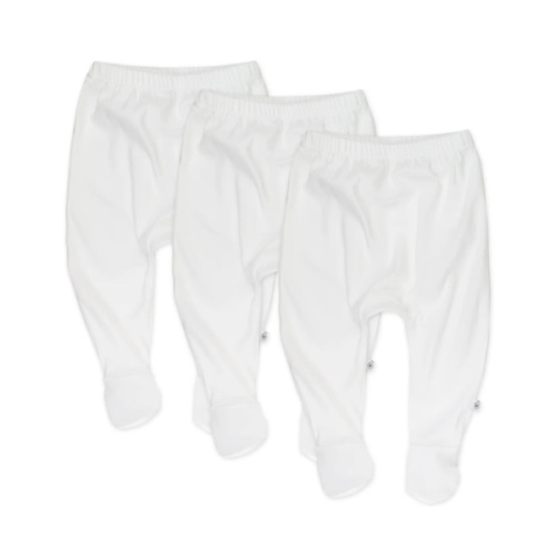 3-Pack Organic Cotton Footed Pants | Honest Baby Clothing