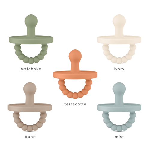 Cutie PAT Bulb (0-6m) Pacifier + Teether Value 5 Packs