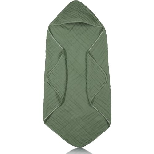 100% Cotton Hooded Bath Towel (Green)