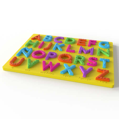 Spanish Alphabet Puzzle – Anelia Co.