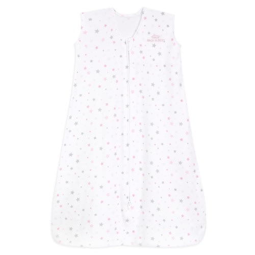 Twinkle Pink Cotton Sleepsack | HALO
