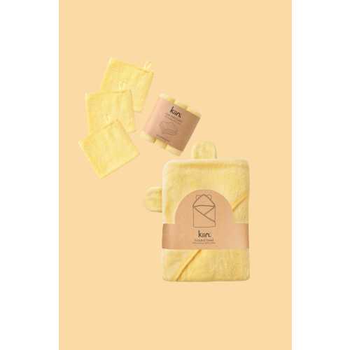 Towel + Wash Cloth Bundle - BUTTERCUP