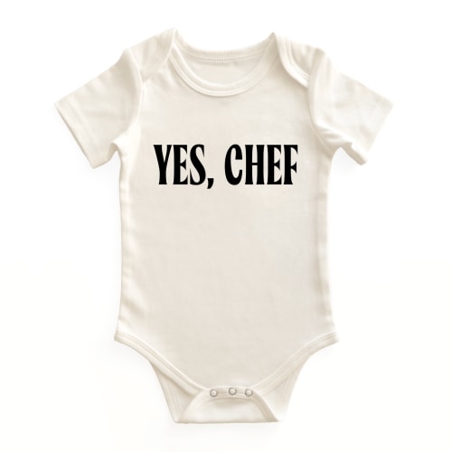 Yes, Chef! Baby Bodysuit Culinary Style | Chunky Deli