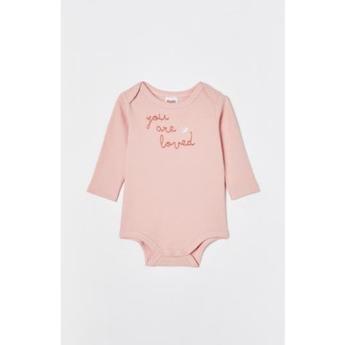 Organic Pointelle Long Sleeve Bubbysuit, 0-3M