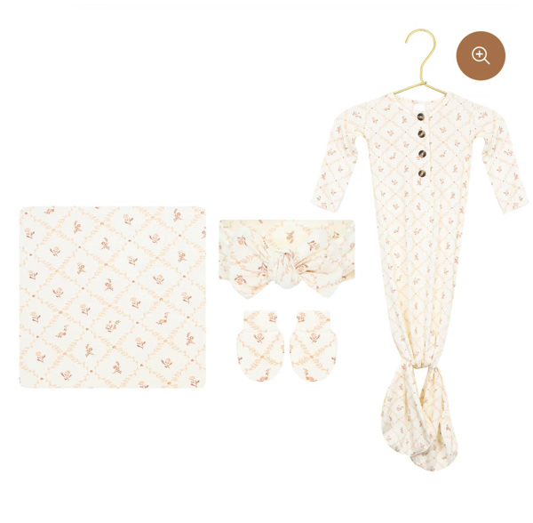 Annie Newborn Headband Bundle (Gown)