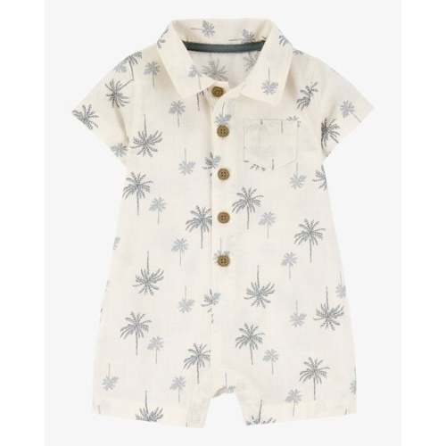 Baby Palm Tree Cotton Romper - Carter's | Carter's