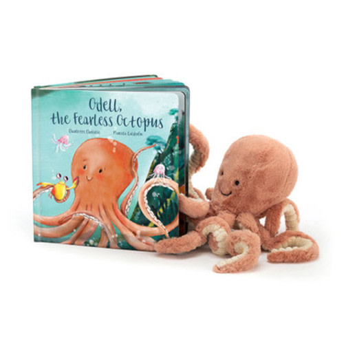 Odell, the Fearless Octopus Book & Odell Octopus