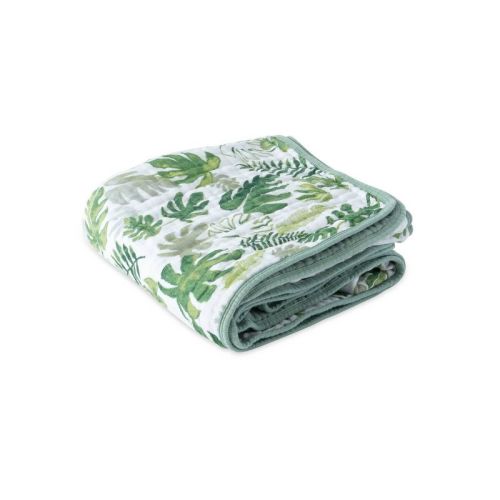 Little Unicorn Cotton Muslin Quilt Blanket - Farmyard