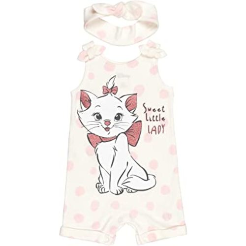 Disney Minnie Mouse Winnie the Pooh Lion King Lilo & Stitch Simba Romper and Headband Newborn to Toddler