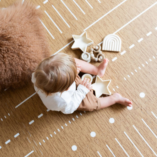 Premium Foam Playmats Berber Collection - Camel