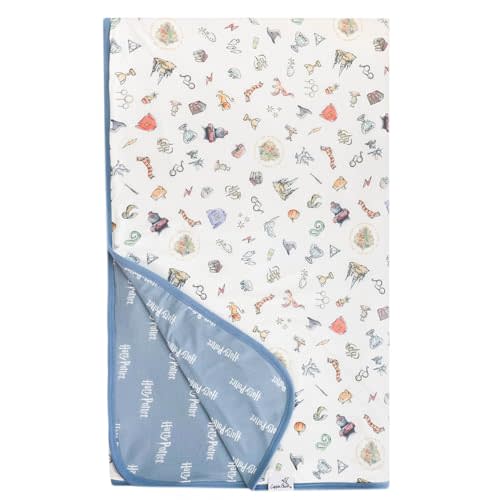 Copper Pearl Jumbo 3-Layer Baby Blanket: Soft Baby Quilts for Boys and Girls | Breathable, Cozy, Toddler Blanket | Baby Quilt for Newborns | 46x46 Premium Polyester/Rayon | Wizarding World™