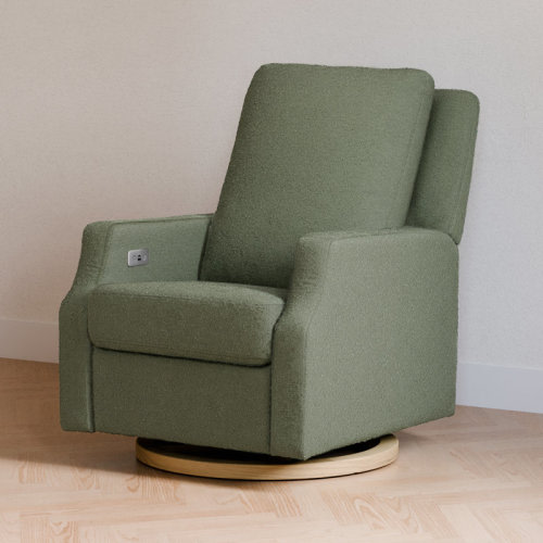 Namesake Crewe Electronic Recliner and Swivel Glider in Eco-Performance Fabric & Reviews | Wayfair