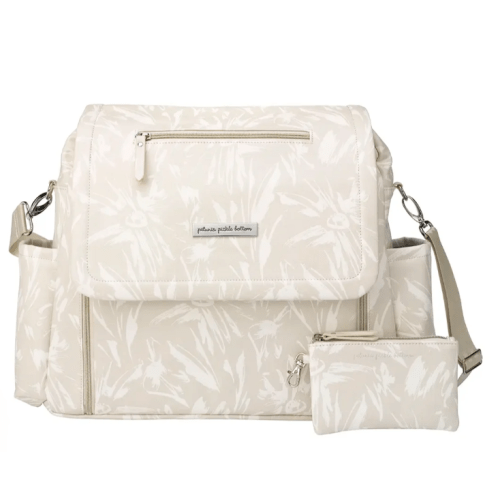 Boxy Backpack Deluxe in Linen Blossoms