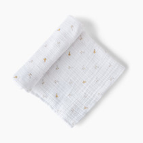 Pehr Organic Cotton Muslin Swaddle - Hatchling Duck