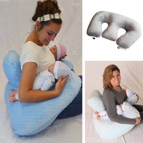 DuoNest™ Luxe Twin Nursing & Support Pillow