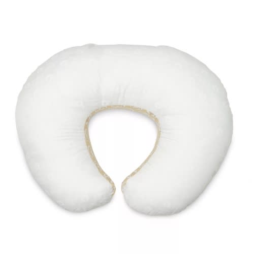 Boppy Nursing Pillow Organic Bare Naked Original Support, Boppy Pillow Only, Nursing Pillow Cover Sold Separately, Nursing Essentials for Bottle and Breastfeeding, with 100% Organic Cotton Fabric