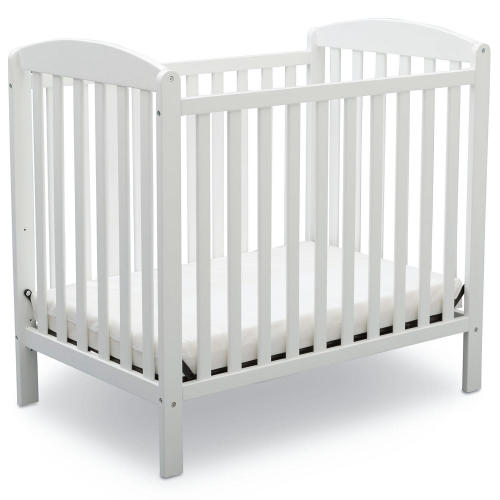 Delta Children Mini Crib with Mattress, Choose Color - Sam's Club