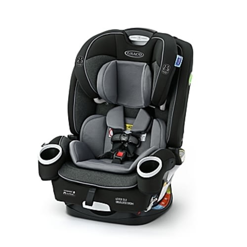 Graco® 4Ever® DLX SnugLock® Grow® 4-in-1 Car Seat in - Black/grey