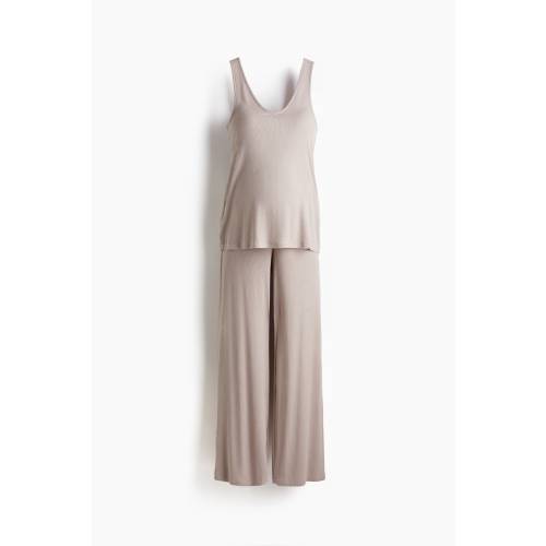 MAMA BEFORE & AFTER 2-PIECE RIBBED SET