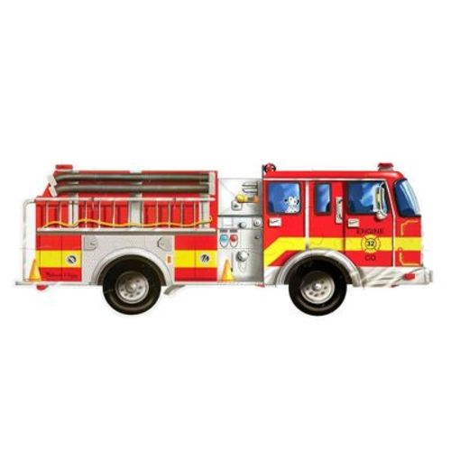 Melissa And Doug Fire Truck Jumbo Floor Puzzle 24pc