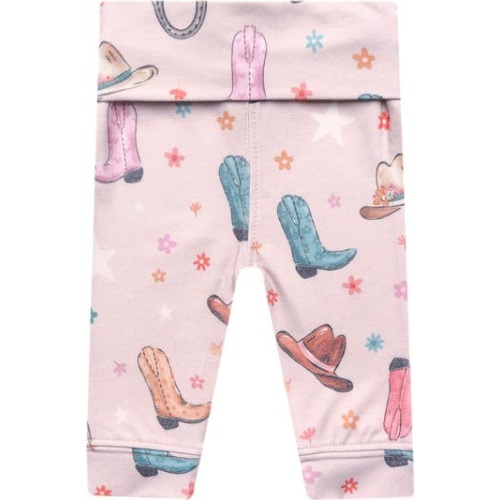 Cheyenne Footed Pajama Pants, 3-6M