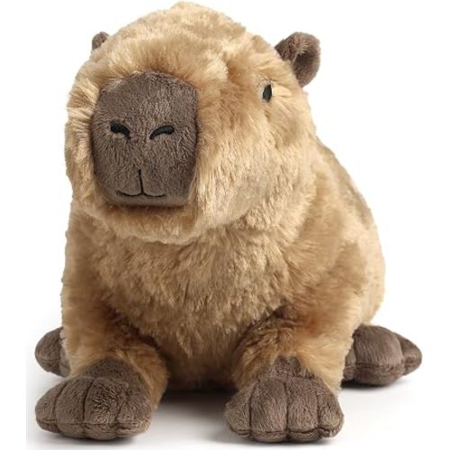 Capybara Stuffed Animals, Microwavable Stuffed Animal Adorable Fluffy Capybara Plush for Warmth Comfort, Heatable Coolable Lavender Scent Toy, Cute Soft Plushie Gift for Kids Adult & Children Boy Girl