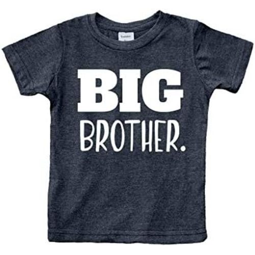 Big Brother Shirt for Toddler Promoted to Best Big Brother Announcement Baby Boys