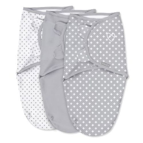 SwaddleMe by Ingenuity Original Swaddle Wrap 0-3 Months Small-Medium 3pk - Criss Cross