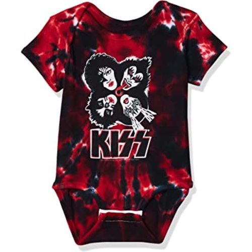 Liquid Blue baby-boys Kiss Faces Burst Onesie