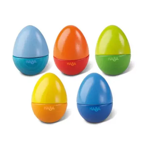 Brands We Love Set of 5 Wooden Musical Eggs by Janie and Jack