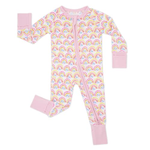 Little Sleepies Pajamas for Baby Boys & Girls, Viscose from Bamboo Baby Pajamas, Preemie & Newborn Sleepers, 2-Way Zipper PJs