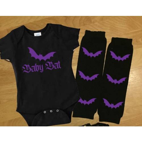 Baby Bat bodysuit and or bat leg warmers