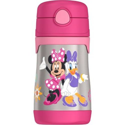 Thermos 10oz Stainless Steel Straw Bottle - Minnie
