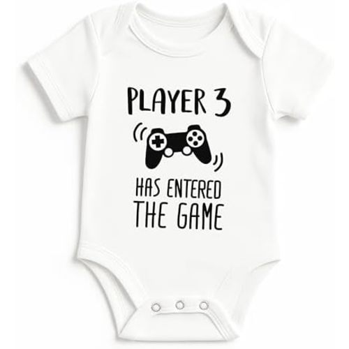 Bump and Beyond Designs Funny Gamer Pregnancy Announcement for Dad and Grandparents Gift