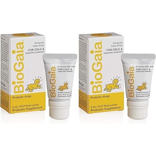 BioGaia Protectis Probiotic Drops for Baby (Children) Colic 5ml Safe & Effective - Pack 2 x 5 ml