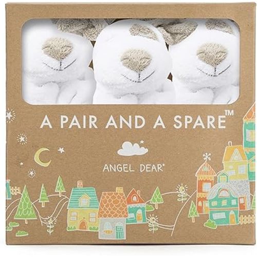 Angel Dear - Spotted Pup Blankie, Pair and A Spare Set