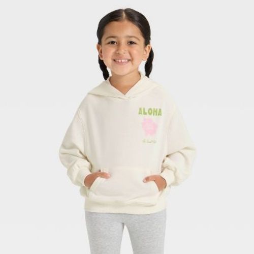 Grayson Mini Toddler Girls' French Terry Sweatshirt - Cream 3T