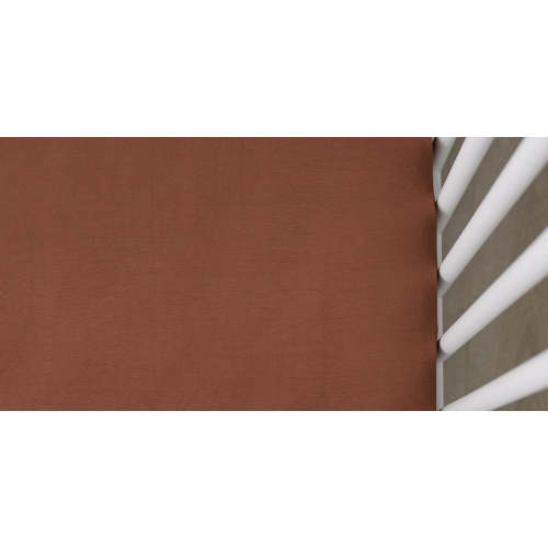 Rust Bamboo Stretch Crib Sheet