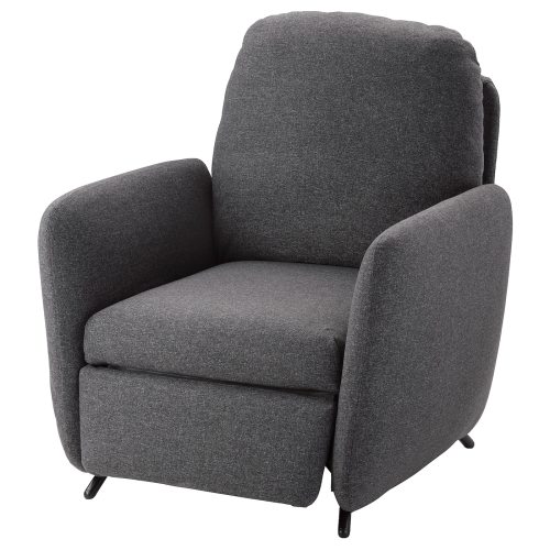 EKOLSUND Recliner - Gunnared dark gray